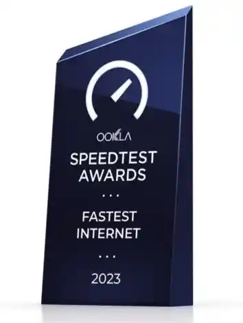 Ookla Speedtest Award